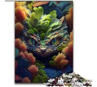 Puzzle da 1000 pezzi per adulti, puzzle del serpente spaziale pericoloso, realizzato in cartone, gioco rompicapo per adolescenti, regalo perfetto per le vacanze, 1000 pezzi(26x38cm)