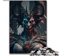 Puzzle da 1000 pezzi per adulti, puzzle del Signore Oscuro per adulti, dimensioni 26x38cm, regalo perfetto per l'arredamento della casa e per il divertimento delle feste.