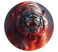 Puzzle da 1000 pezzi per adulti, puzzle della tigre per adulti, ideale per gli innamorati, perfetto regalo di Natale, Capodanno, San Valentino (dimensioni 67,5x67,5 cm)