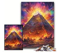 Puzzle da 1000 pezzi per adulti, puzzle delle piramidi egizie, 50x75cm per adolescenti, serata di giochi in famiglia, idea regalo stimolante per la mente