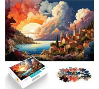 Puzzle da 1000 pezzi per adulti Puzzle di arte del paesaggio decorazione della parete analisi e logica 19,7 pollici x 29,5 pollici per e adolescenti 14 anni e più