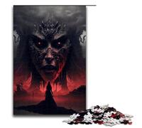 Puzzle da 1000 pezzi per adulti puzzle di arti oscure per famiglie con poster abbinato e foglio di quiz 75x50 cm