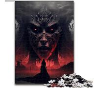 Puzzle da 1000 pezzi per adulti, puzzle di arti oscure, perfetto per il divertimento in famiglia a Natale, Ringraziamento, compleanni e Pasqua (dimensioni: 26x38cm)