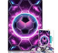 Puzzle da 1000 pezzi per adulti puzzle di calcio per adolescenti gioco a quiz decorazione da parete regali unici per compleanno e Natale 75x50cm