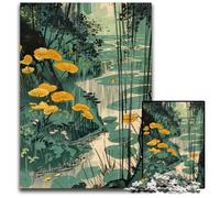 Puzzle da 1000 pezzi per adulti puzzle di carta con paesaggi fluviali in legno per feste compleanni e serate di giochi in famiglia 1000 pezzi (38x26 cm)