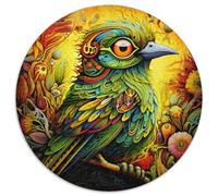 Puzzle da 1000 pezzi per adulti, puzzle di carta "Green Sparrow", gioco di attività per famiglie per adolescenti, rompicapo impegnativo (67,5x67,5 cm)