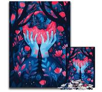 Puzzle da 1000 pezzi per adulti puzzle di carta magici del Paese delle Meraviglie per feste compleanni e serate di giochi in famiglia 1000 pezzi (38x26 cm)