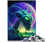 Puzzle da 1000 pezzi per adulti, puzzle di creature, decorazione da parete, regali unici per compleanni e Natale, 50 x 75 cm, per adolescenti da 14 anni e oltre