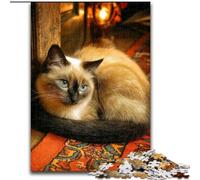 Puzzle da 1000 pezzi per adulti, puzzle di gatti artistici per adulti 26X38cm, rompicapo fai da te impegnativo, gioco perfetto per famiglie o regalo decorativo