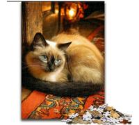 Puzzle da 1000 pezzi per adulti, puzzle di gatti artistici per adulti 50X75CM, regalo perfetto per la festa della mamma, compleanni, Natale