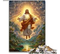 Puzzle da 1000 pezzi per adulti Puzzle di Gesù per adulti Sviluppa la coordinazione occhio-mano, perfetto come regalo di compleanno (dimensioni 26x38cm)