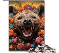 Puzzle da 1000 pezzi per adulti, puzzle di iene per adulti, dimensioni 50x75cm, attività divertenti da fare a casa, regalo di compleanno, regali da viaggio