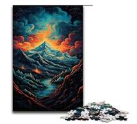 Puzzle da 1000 pezzi per adulti Puzzle di montagna Everest per adulti Puzzle in legno Gioco impegnativo 1000 pezzi