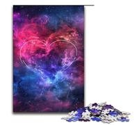 Puzzle da 1000 pezzi per adulti puzzle di nuvole d'amore colorate gioco impegnativo un'opera d'arte adatta per adolescenti dai 14 anni in su 1000 pezzi