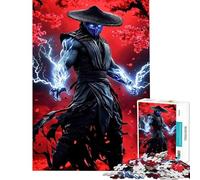 Puzzle da 1000 pezzi per adulti puzzle di Raiden con i suoi poteri fulminei giocattolo decorativo da parete taglio di precisione ideale come regalo per tutta la famiglia (38x26cm)