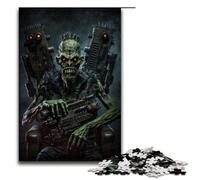 Puzzle da 1000 pezzi per adulti puzzle di soldati zombi dell'esercito morto gioco impegnativo un'opera d'arte adatta per adolescenti dai 14 anni in su 75x50 cm.