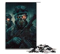 Puzzle da 1000 pezzi per adulti puzzle di soldati zombi dell'esercito morto regali di compleanno per adolescenti dai 14 anni in su 75x50 cm