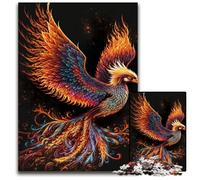 Puzzle da 1000 pezzi per adulti, puzzle di uccelli fenici per adulti, rompicapo fai da te impegnativo, gioco perfetto per famiglie o regalo decorativo 26X38CM/10,23x14,96 pollici