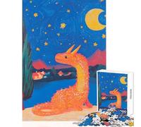 Puzzle da 1000 pezzi per adulti puzzle Dragon Under The Stars giocattolo educativo regalo per donne e uomini gioco impossibile collezione di artisti belle arti dimensioni 50x75cm