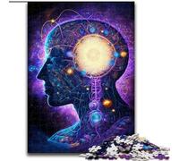 Puzzle da 1000 pezzi per adulti, puzzle esoterico universo zen in cartone, gioco interattivo per famiglie, regalo fai da te per la casa, sfida mentale, 1000 pezzi(26x38cm)