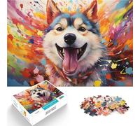 Puzzle da 1000 pezzi per adulti puzzle familiare divertente con cani ogni pezzo è unico - gioco familiare stimolante e divertente per adolescenti dai 14 anni e oltre 50 x 70 cm