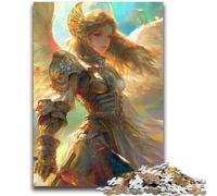 Puzzle da 1000 pezzi per adulti, puzzle fantasy con guerriere per adolescenti, ideali come regalo per tutta la famiglia dai 14 anni in su (26x38cm)