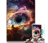 Puzzle da 1000 pezzi per adulti, puzzle fantasy con paesaggi dell'universo, per ammazzare il tempo durante le vacanze, con pezzi completamente interconnessi e di forma casuale (dimensioni 38x26cm)