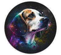 Puzzle da 1000 pezzi per adulti, puzzle fantasy in cartone Beagle, impegnativi, fai da te per appassionati, regalo perfetto per rilassarsi (67,5x67,5 cm)
