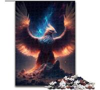 Puzzle da 1000 pezzi per adulti, puzzle fantasy Phoenix in cartone, familiari e amici, sfida rompicapo 1000 pezzi(26x38cm)