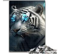 Puzzle da 1000 pezzi per adulti, puzzle fantasy Tiger per adulti, dimensioni 50x75cm, regalo perfetto per familiari e amici, adatto dai 14 anni in su.