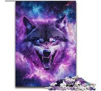 Puzzle da 1000 pezzi per adulti, puzzle fantasy Wolf da 1000 pezzi per adulti, ideale come regalo di compleanno o per le feste, gioco da tavolo (dimensioni 26x38cm)