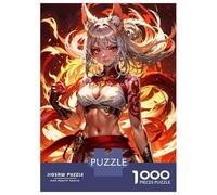 Puzzle Da 1000 Pezzi Per Adulti Puzzle Female Kitsune Brawler Puzzle Per Adulti Giochi Rilassanti Regalo Di Compleanno Natale Regali Di Compleanno 52x38cm/1000pcs