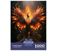 Puzzle Da 1000 Pezzi Per Adulti Puzzle Fire Phoenix Puzzle Per Adulti Giochi Rilassanti Regalo Di Compleanno Natale Regali Di Compleanno 70x50cm/1000pcs