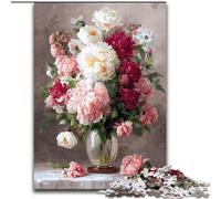 Puzzle da 1000 pezzi per adulti, puzzle floreali per adulti, familiari e amici, sfida rompicapo (dimensioni 26x38cm)