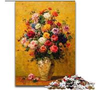 Puzzle da 1000 pezzi per adulti, puzzle floreali per adulti, familiari e amici, sfida rompicapo (dimensioni 50x75cm)