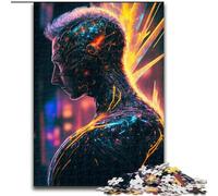 Puzzle da 1000 pezzi per adulti, puzzle futuristici con viaggiatori nel tempo, dimensioni 26x38cm, gioco rompicapo, gioco interattivo per famiglie, adatto dai 14 anni in su.