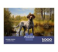 Puzzle Da 1000 Pezzi Per Adulti Puzzle German Shorthaired Pointer Puzzle Per Adulti Giochi Rilassanti Regalo Di Compleanno Natale Regali Di Compleanno 70x50cm/1000pcs