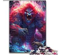 Puzzle da 1000 pezzi per adulti, puzzle gigante con superpoteri del gorilla, perfetto per adolescenti, per rafforzare i legami familiari, rompicapo e regalo fai da te per la casa (dimensioni: 26x38cm)