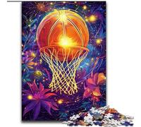 Puzzle da 1000 pezzi per adulti, puzzle impegnativi di basket, decorazioni artistiche, giocattoli di intelligenza per giochi al chiuso in famiglia (dimensioni 26x38cm)