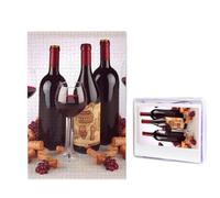 Puzzle da 1000 pezzi per adulti Puzzle impegnativo per serate di gioco Puzzle in legno personalizzati puzzle in legno personalizzati per famiglia puzzle con foto di vino rosso Dimensioni finite 74,9 x