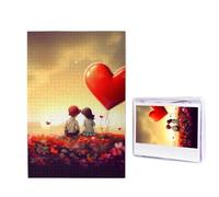 Puzzle da 1000 pezzi per adulti Puzzle impegnativo per serate di gioco Puzzle in legno personalizzati puzzle in legno personalizzati per famiglia coppia d'amore puzzle immagine Dimensioni finite 74,9