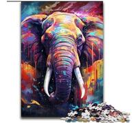 Puzzle da 1000 pezzi per adulti, puzzle in cartone con la nebulosa dell'elefante, dimensioni 26x38cm, rompicapo fai da te impegnativo per adolescenti