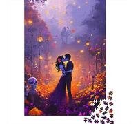 Puzzle da 1000 pezzi per adulti, puzzle in legno con tema "Arte e felicità", giocattoli per l'intrattenimento della famiglia, 1000 pezzi (75x50 cm)