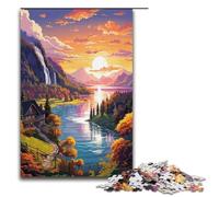 Puzzle da 1000 pezzi per adulti puzzle in legno del mondo meraviglioso per adulti e bambini strumento antistress 1000 pezzi (38x26 cm)