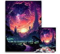Puzzle da 1000 pezzi per adulti puzzle in legno della meravigliosa città notturna perfetti per decorazioni per la casa compleanni feste e regali 1000 pezzi (75x50 cm)