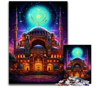 Puzzle da 1000 pezzi per adulti puzzle in legno di Santa Sofia in Turchia perfetti per decorazioni per la casa compleanni feste e regali 1000 pezzi (75x50 cm)
