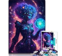 Puzzle da 1000 pezzi per adulti puzzle incantato al neon antistress per trascorrere il tempo libero e interagire con i genitori 26x38cm