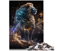 Puzzle da 1000 pezzi per adulti Puzzle Infinite Pride of The Leon, gioco stimolante e familiare per i 14 anni e più 26 x 38 cm
