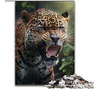 Puzzle da 1000 pezzi per adulti, puzzle Jaguar, dimensioni 50x75cm, gioco rompicapo, gioco interattivo per famiglie, adatto dai 14 anni in su.