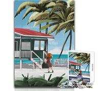 Puzzle da 1000 pezzi per adulti, puzzle Jamaica, gioco educativo per famiglie, decorazione perfetta, regalo di compleanno, dimensioni 38x52cm